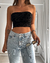 strapless black microtull en internet