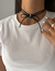 CHOKER HEART NEGRO
