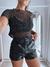 set remera + top rich