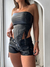 strapless cuerina sin cambio