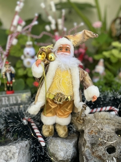 Papa Noel Gold 40 cm