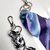 Dúo Llavero / Charm con lazo Estampado + Llavero Soga - comprar online