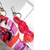 Dúo Llavero / Charm con lazo Estampado + Llavero Soga - Dan - Arte Textil