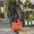 Tote Puffer Unisex Brick con cierre diente de perro - Dan - Arte Textil