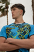 Remera Pre Match ABSTRACT CELESTE de Caballero HUMMEL