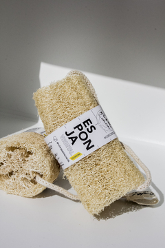 Esponja Cilindro Vegetal Luffa