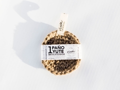 PAÑO de YUTE CIRCULAR