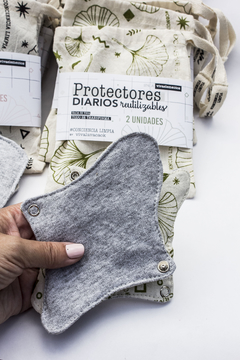 SET PROTECTORES DIARIOS + 1 BOLSITA TELA ALGODÓN - comprar online
