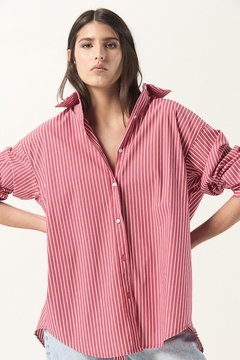 Camisa Emily Stripe - Simona olivos
