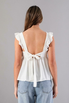 Blusa Cary con moño espalda - comprar online