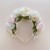 Mini diadema floral: manteca