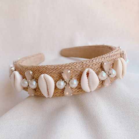 Diadema rafia • caracolas