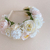 Mini diadema floral: manteca - comprar online