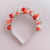 Vincha cristal ~ florcitas (rosados) - comprar online