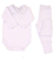 CONJ. BEBÊ MASC. BODY E CALÇA BRANCO ZUMM CARAMELLO ZC0328