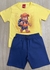 CONJ. BEBÊ MASC. CAMISETA+BERMUDA URSO KYLY KL0581 - comprar online
