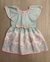 VESTIDO LUXO BEBÊ VERÃO ESTAMPADO LB13769 - comprar online