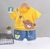 CONJ. BEBÊ MASC. CAMISETA URSO E SHORTS JEANS LC0494