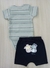 CONJUNTO MASC. BABY BODY+SHORTS SAFARI LB13708 na internet
