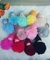 CHAVEIRO POMPOM BEBÊ DORMINDO COM TOUCA LC0455