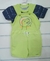 CONJUNTO BEBÊ JARDINEIRA DINO + CAMISETA LB13730 - comprar online
