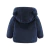 CASACO BEBÊ SOFT MARINHO C/ CAPUZ DE ORELHINHAS LC0415 - comprar online