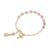 Pulseira Cristal Salmão no Vidrinho na internet