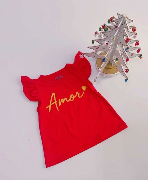 Muscu Bianca Amor Dorado(rojo)