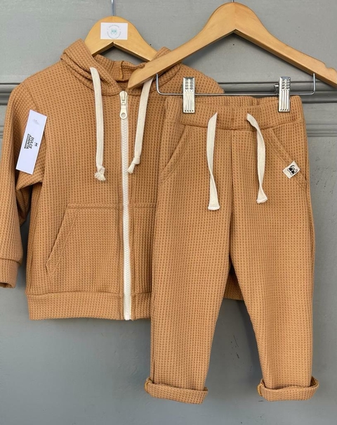 Babucha Francis Camel Oscuro (Wafle)
