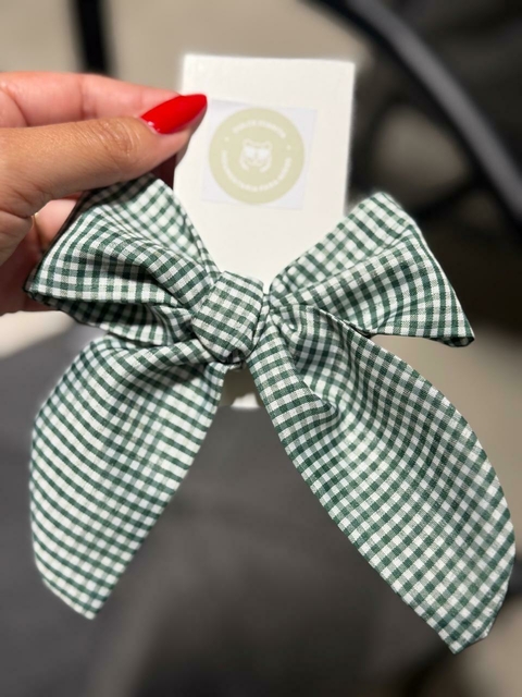 Colitas Maxi Amparo (Cuadrille verde) - comprar online