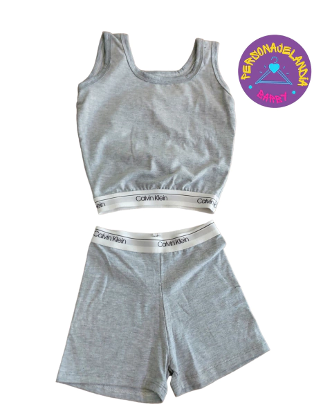 Conjunto top y short calvin