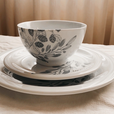 Set x6 Bowl Porcelana Serata