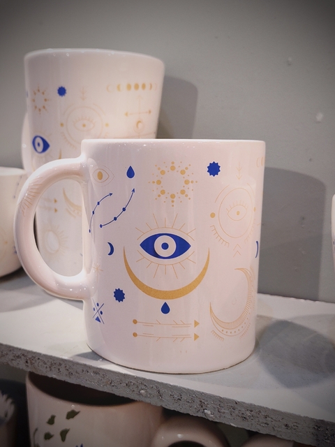 Mug Recta Turkish Eye