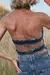 BLUSA ELASTIZADA DENIM en internet