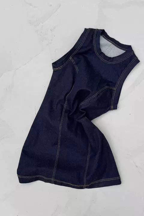 VESTIDO DENIM ELASTIZADO - comprar online