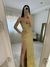 Vestido corset dorado