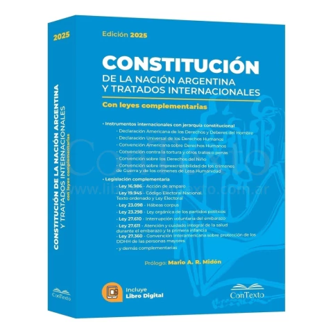 Constitución de la Nación Argentina y Tratados Internacionales. Edición 2025 - comprar online