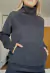 5202. Buzo con cuello NEGRO - comprar online