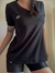 3223. Remera amplia NEGRA
