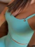 3138T. Top WAFLE TURQUESA