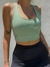 3032. Top lycra VERDE OLIVA