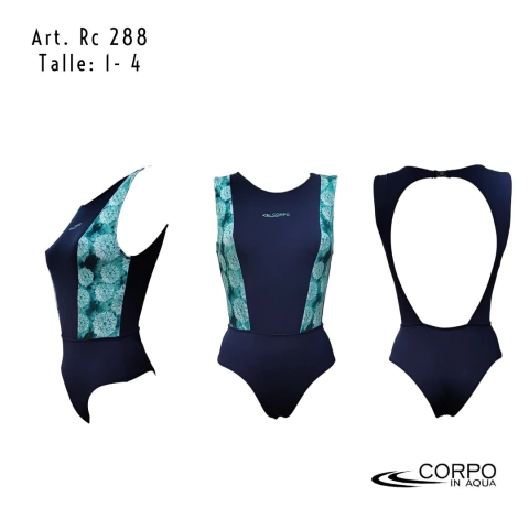 288. Entera deportiva AZUL MARINO