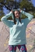 5154. Buzo oversize micropolar VERDE AGUA - CLARA LENCERIA