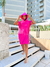 3600. Poncho de towel ROSA