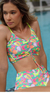 1052. Top con frunce FRUTAS SUNSEA