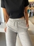 6044. Pantalon palazzo GRIS PERLA MEL en internet