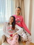 11663 Pijama SO LAZY MOOD FUCSIA