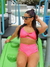 1066. Top con moño PRINT FONDO PINK - comprar online