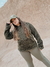 5304. Buzo peluche VERDE MILITAR - comprar online