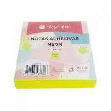 NOTAS ADHESIVAS SKYCOLOR X 100 AMARILLO